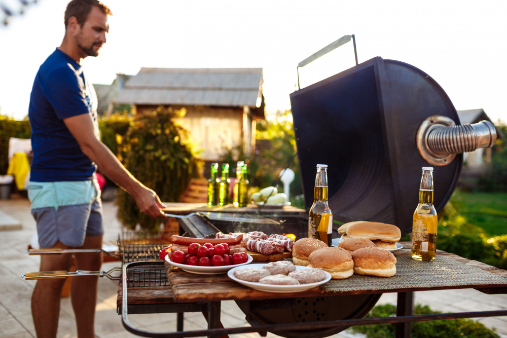 regular BBQ machine