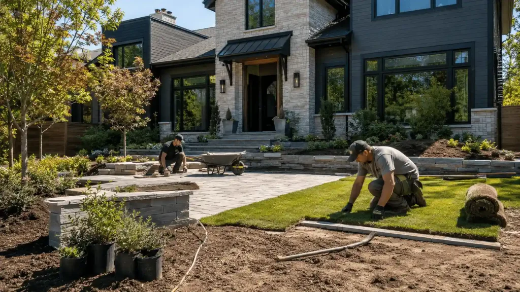 Why Should Homeowners Plan Fall Landscape Construction in Advance?